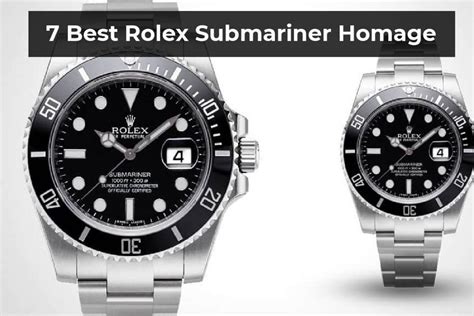 german rolex homage|best Rolex homage watch.